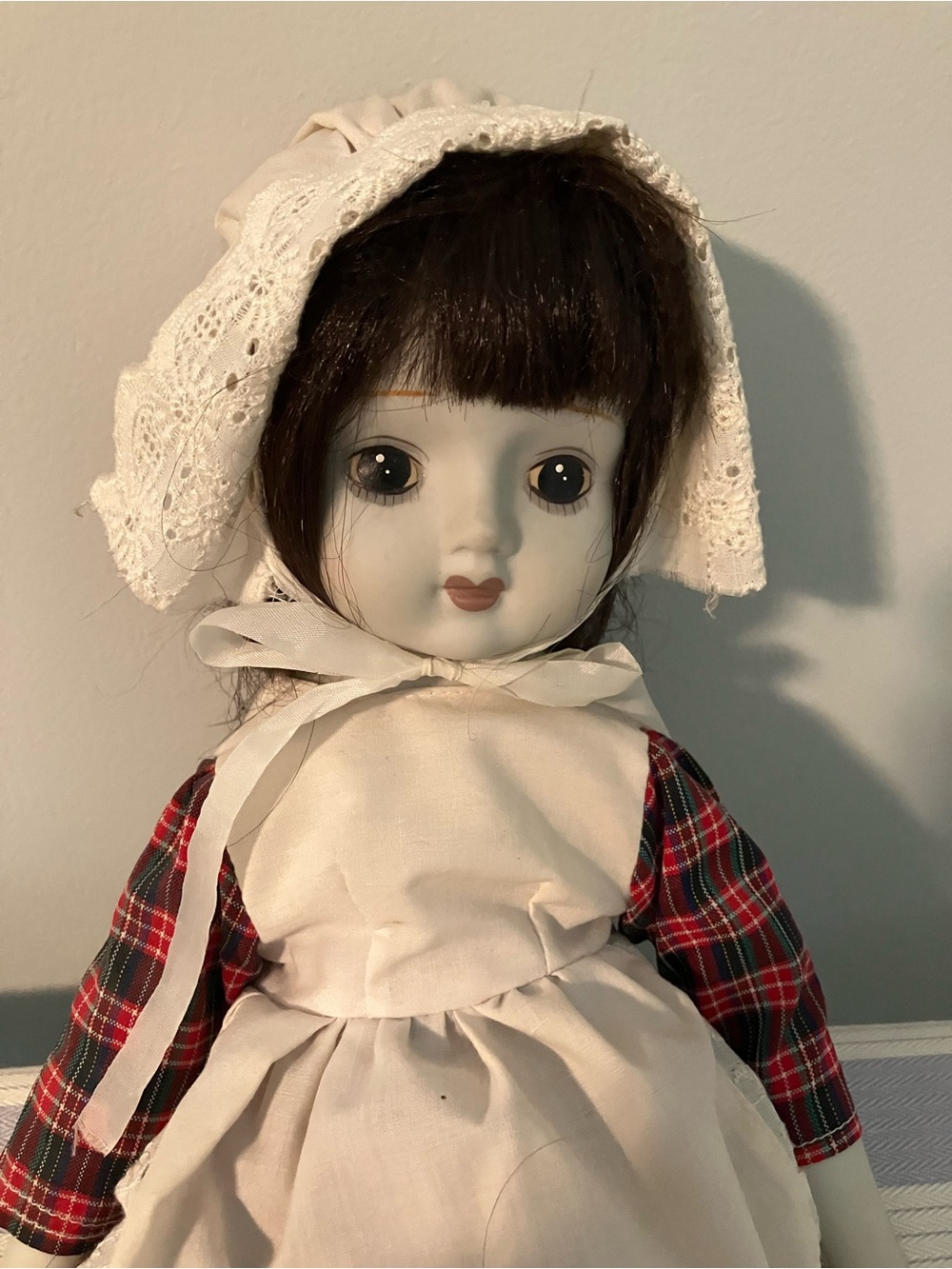 Vintage porcelain doll